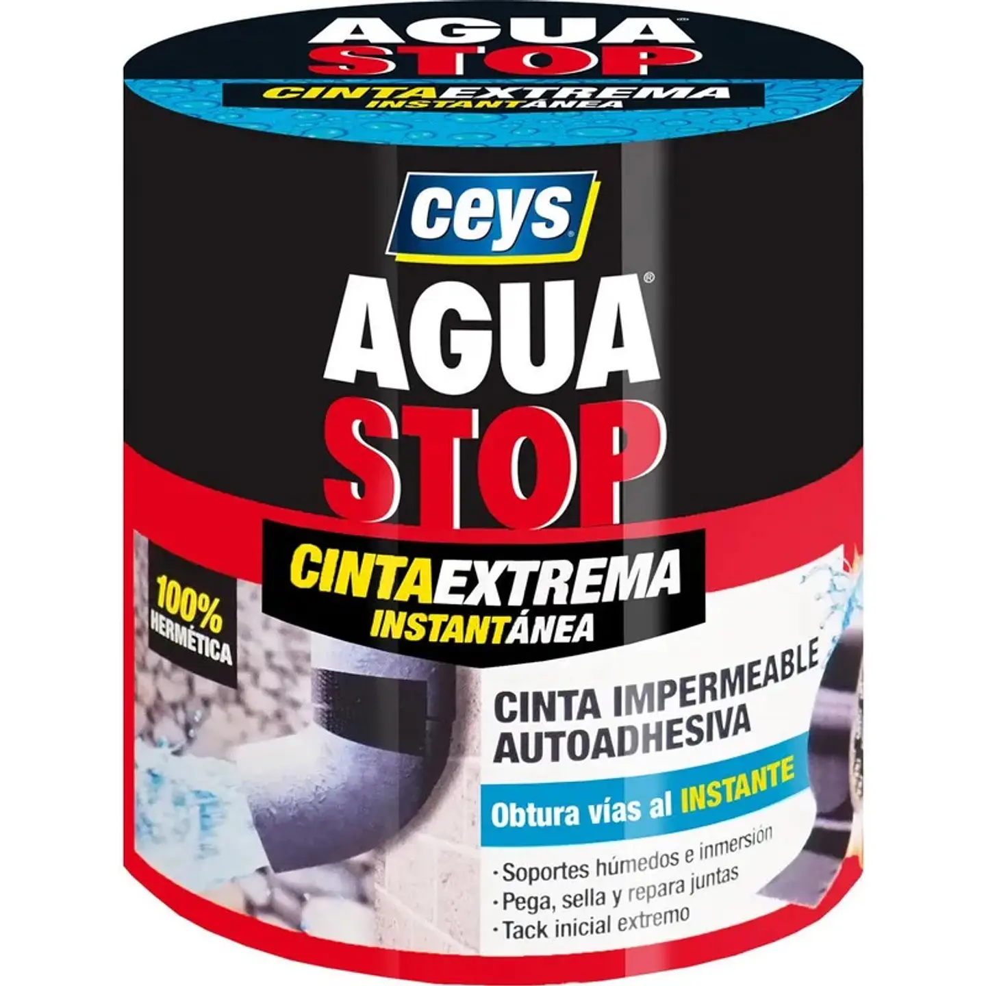 CINTA EXTREMA INSTANTANEA AGUASTOP 10CM X 1.5M 1