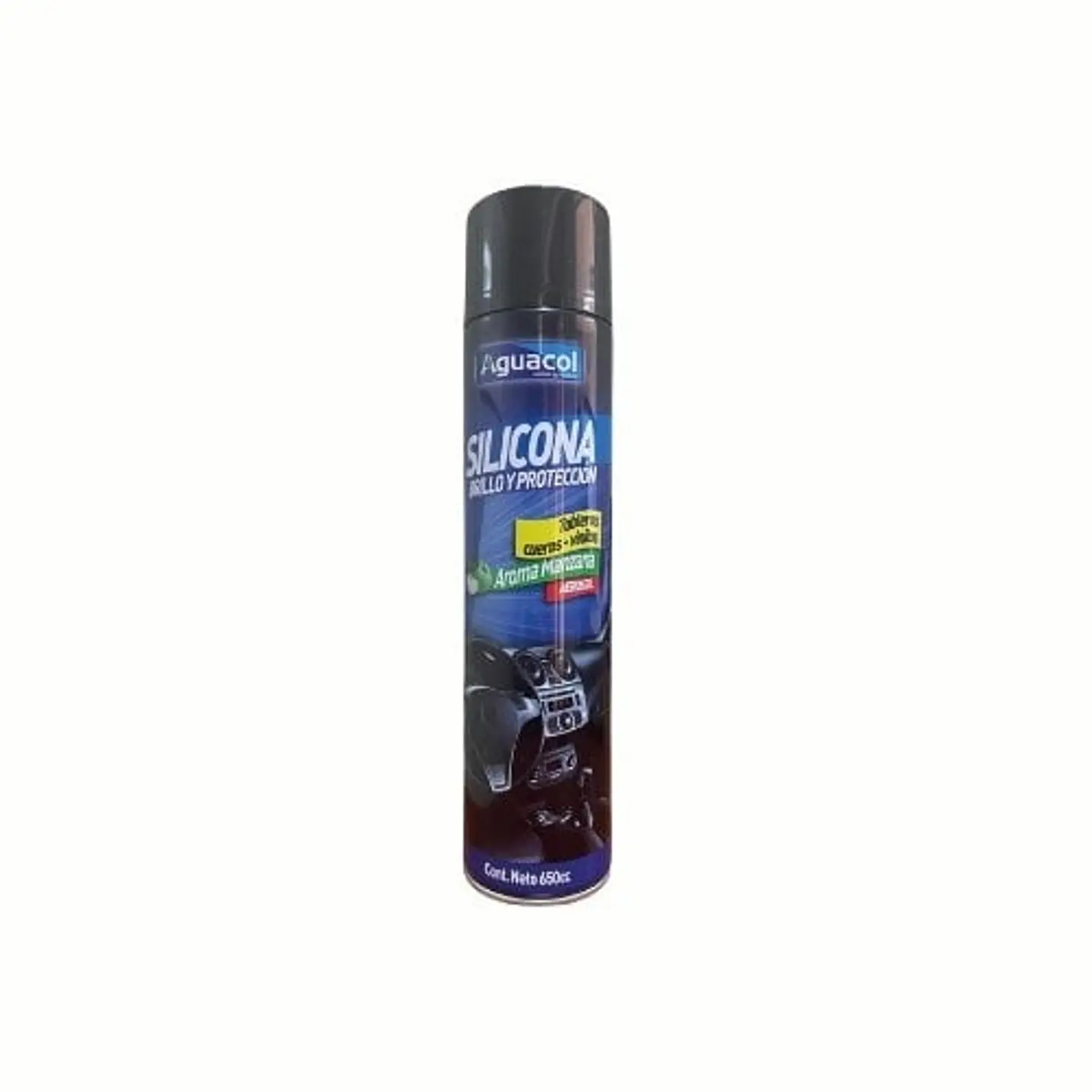 SILICONA AGUACOL SPRAY 650CC MANZANA 1