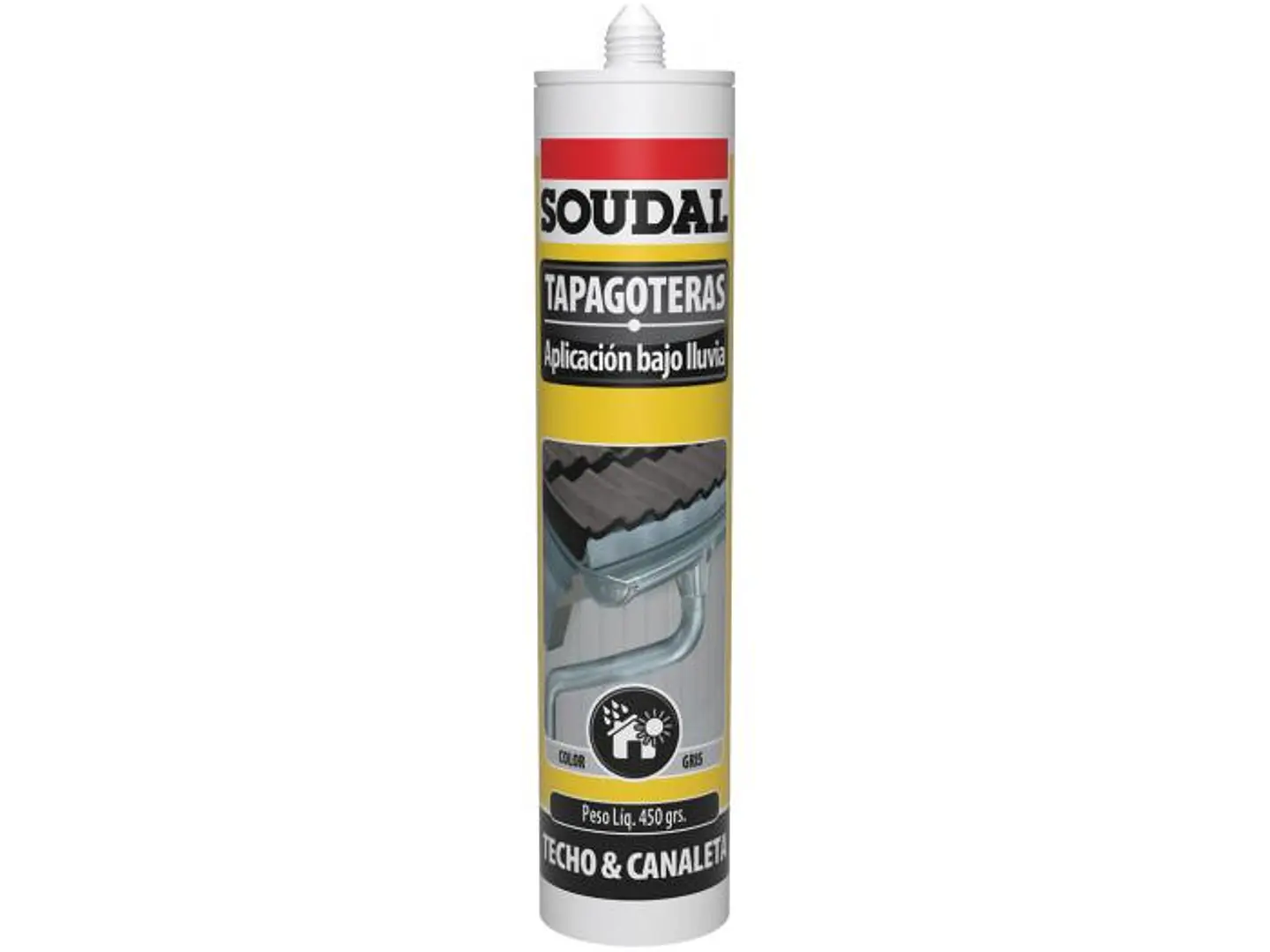 TAPAGOTERA SOUDAL SELLANTE BUTILICO 450GR 1