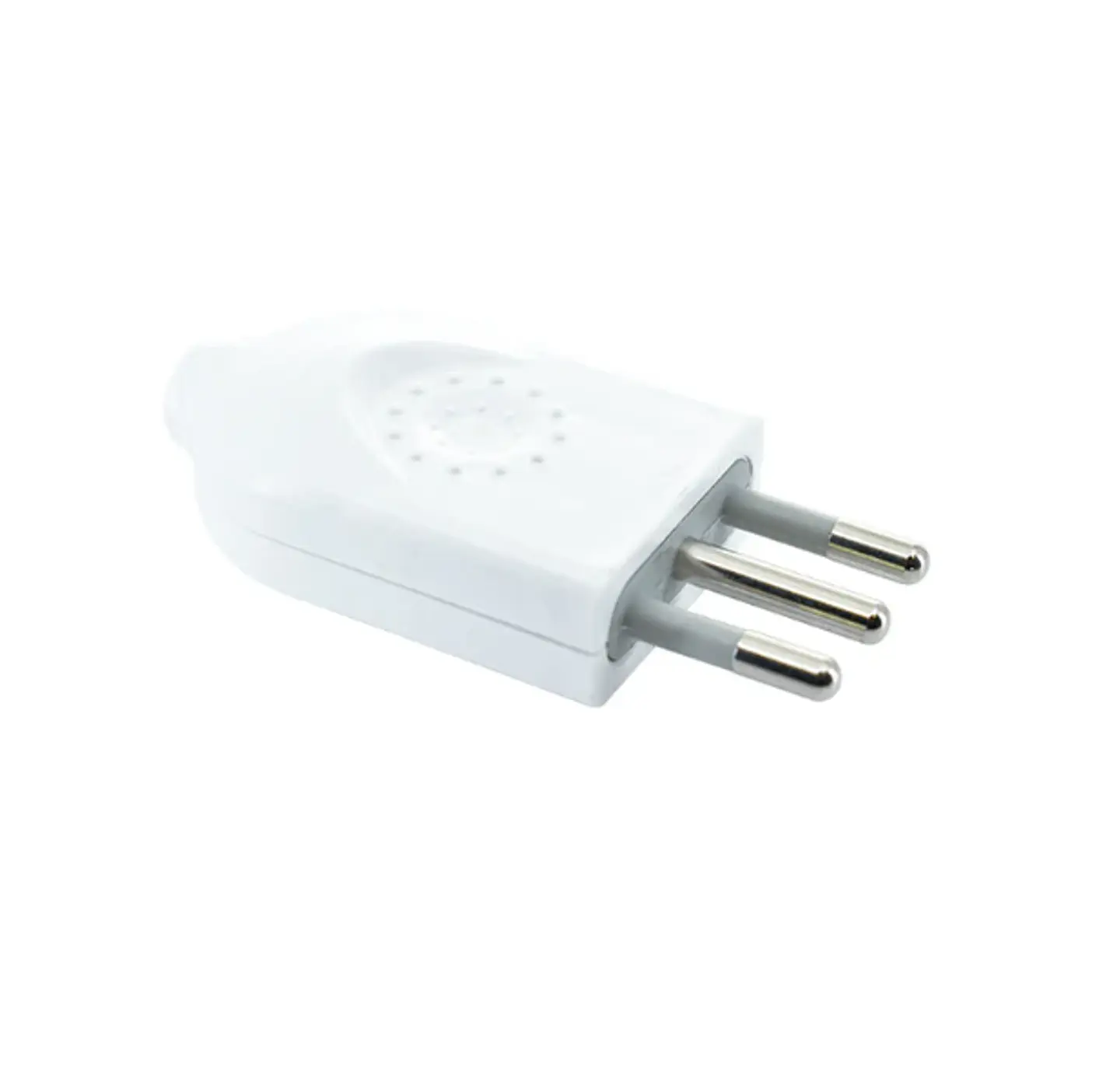 ENCHUFE MACHO LEXO 10A 2P+T BLANCO 1