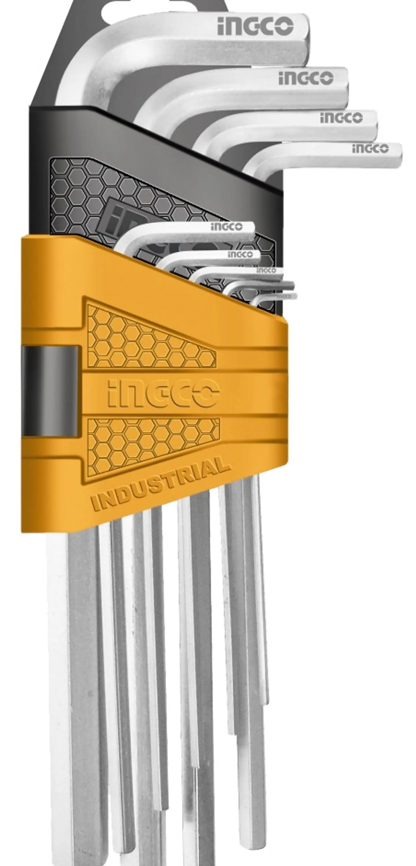 JUEGO LLAVE ALLEN INGCO 9 PIEZAS 1.5 10MM 1