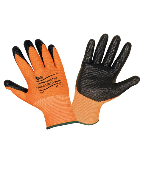 GUANTE MULFLEX L 1600 TALLA 9 ORANGE
