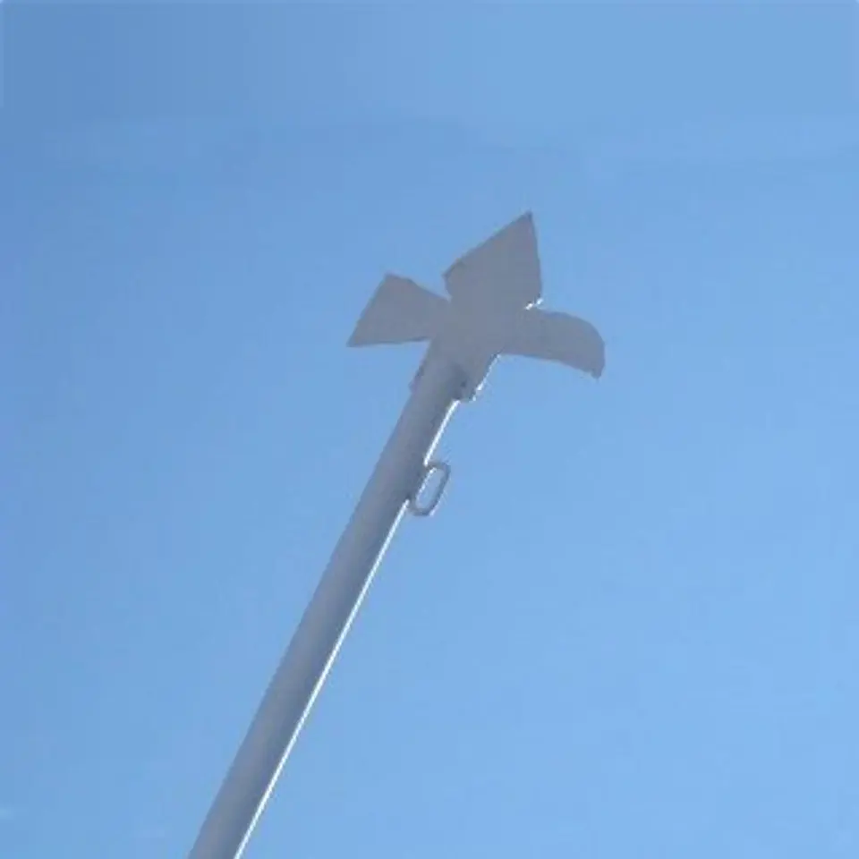 MASTIL PARA BANDERA PINTADO CON FLECHA 1