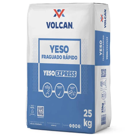 YESO VOLCAN EXPRESS SACO 25KG