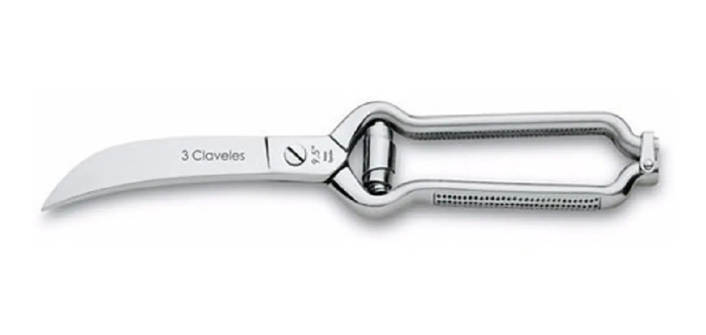 TIJERA PROFESIONAL 3 CLAVELES 9.5CM 1