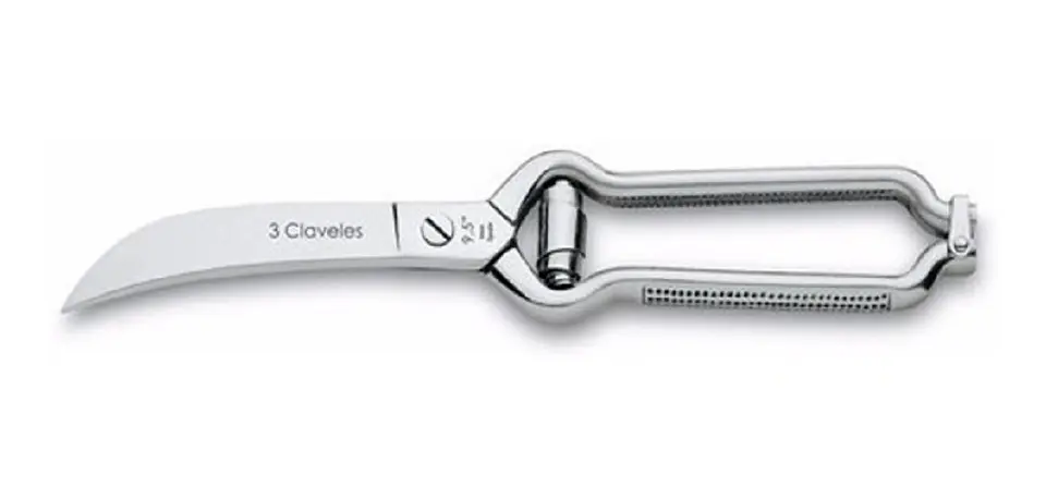 TIJERA PROFESIONAL 3 CLAVELES 9.5CM 1
