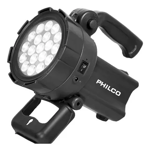 LINTERNA FOCO RECARGABLE PHILCO 19LED