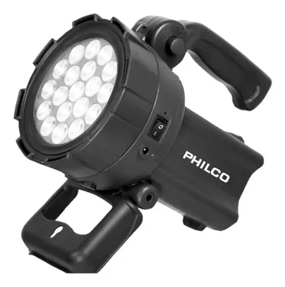 LINTERNA FOCO RECARGABLE PHILCO 19LED 1