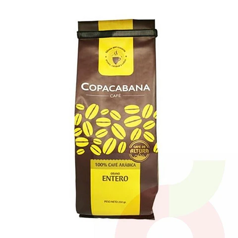 CAFE COPACABANA 250GR ENTERO