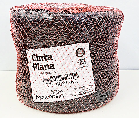 CINTA PLANA NEGRA BOBINA 2KG