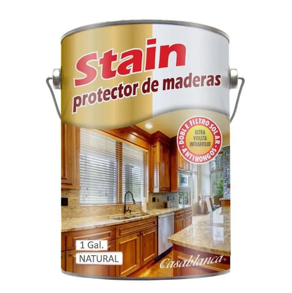 STAIN DYNAL NATURAL 1 GALON 1