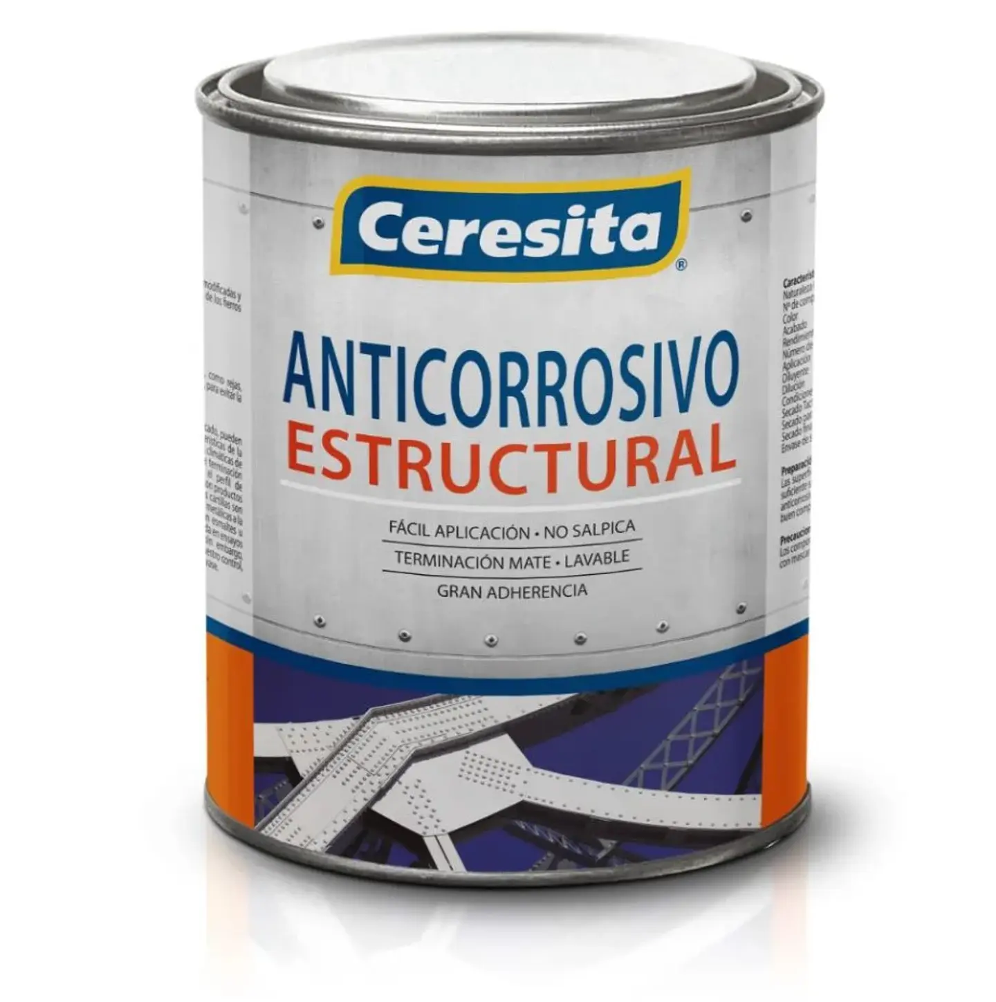 ANTICORROSIVO ESTRUCTURAL CERESITA 1/4 NEGRO 1