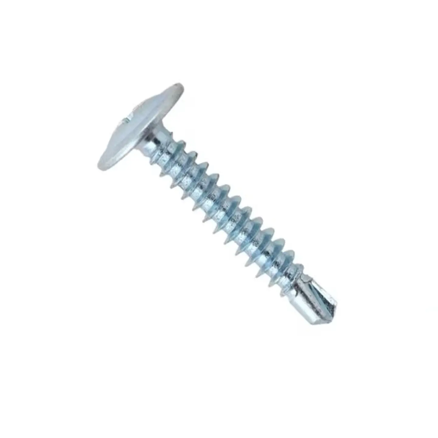 TORNILLO CABEZA LENTEJA BROCA 100 UNID 8X1 1