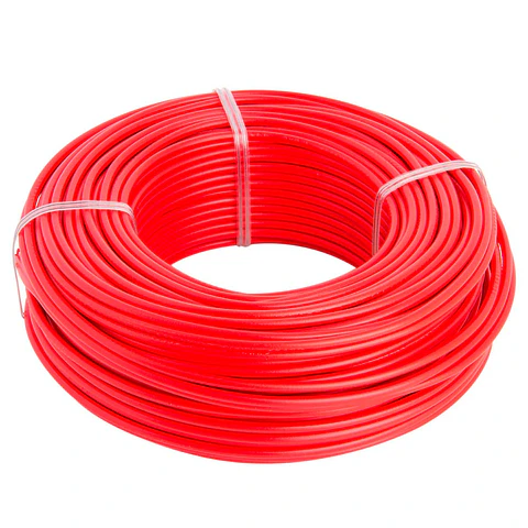 ALAMBRE NYA 2.5MM ROJO ROLLO 100MT