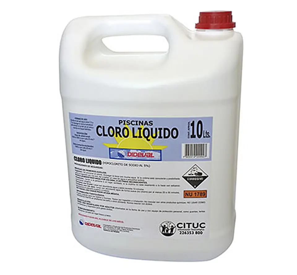 CLORO PISCINA DIDEVAL 10L 1