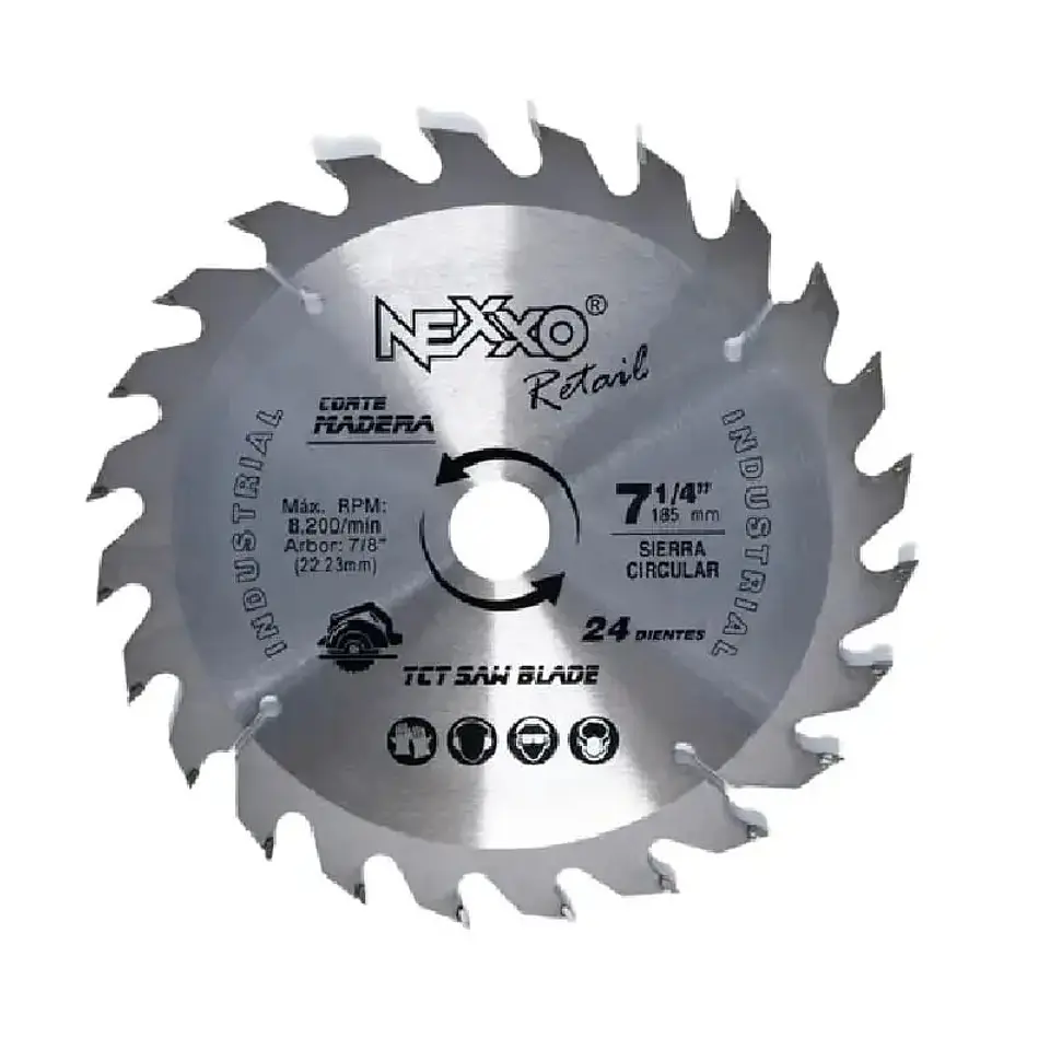 HOJA CIRCULAR NEXXO 7 1/4 24D 1