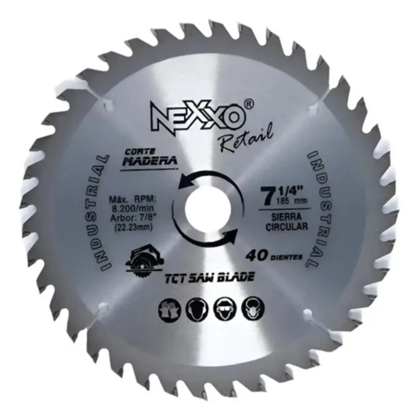 HOJA CIRCULAR NEXXO 7 1/4 40D 1