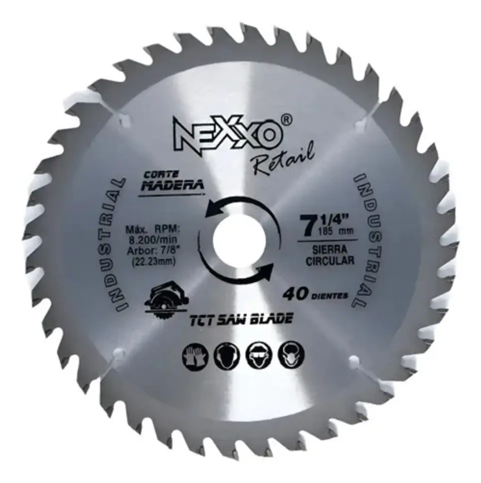 HOJA CIRCULAR NEXXO 7 1/4 40D 1