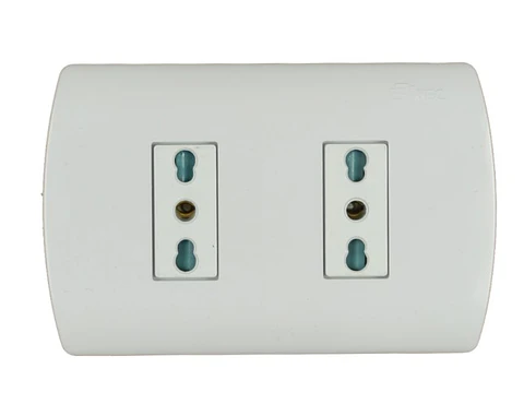 ENCHUFE GENESIS EMBUTIDO DOBLE 10 16A