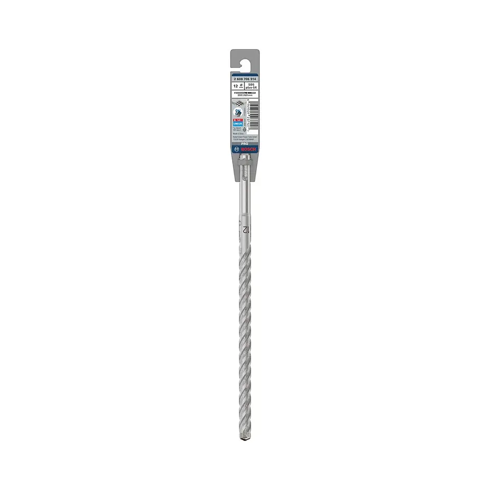 BROCA SDS PLUS BOSCH 12 X 260MM 5X 1