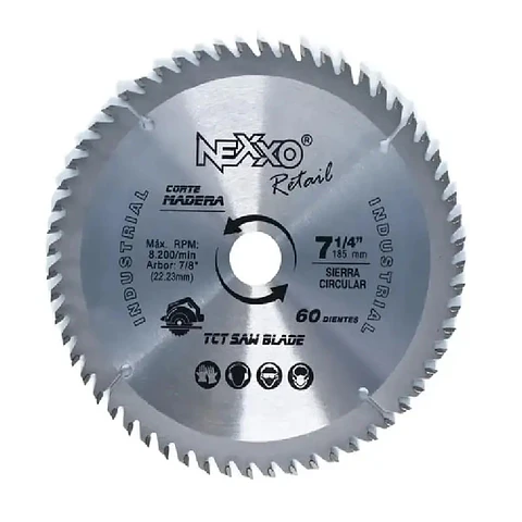 HOJA CIRCULAR NEXXO 7 1/4 60D