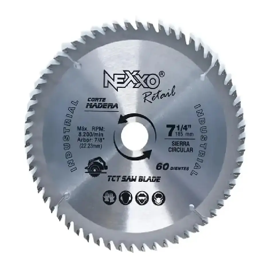 HOJA CIRCULAR NEXXO 7 1/4 60D 1