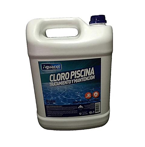 CLORO PISCINA LIQUIDO AGUACOL 10L