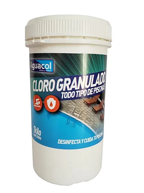 CLORO PISCINA GRANULADO AGUACOL 1KG