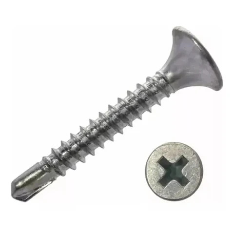 TORNILLO VOLCANITA 1 5/8 CAJA 100 UNID BROCA