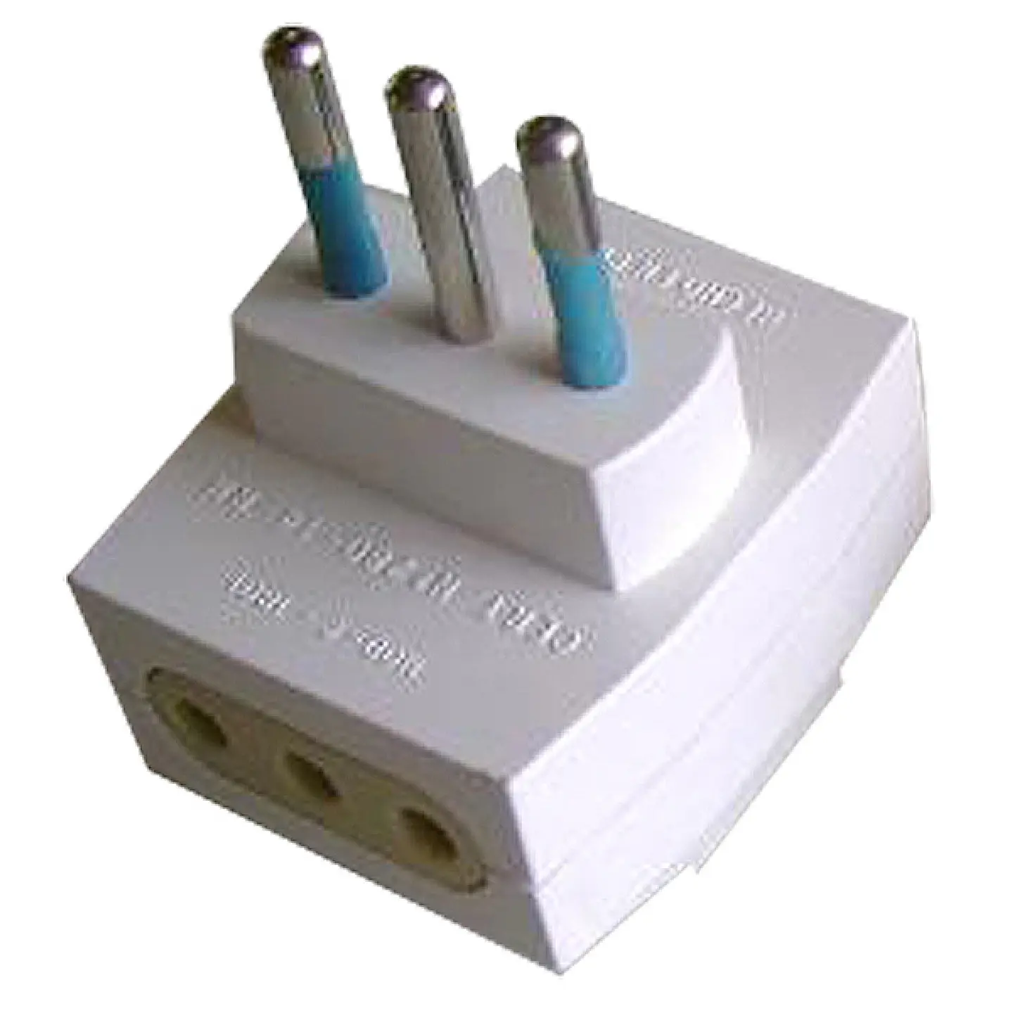 ENCHUFE CASTILLO MACHO TRIPLE 10A 1