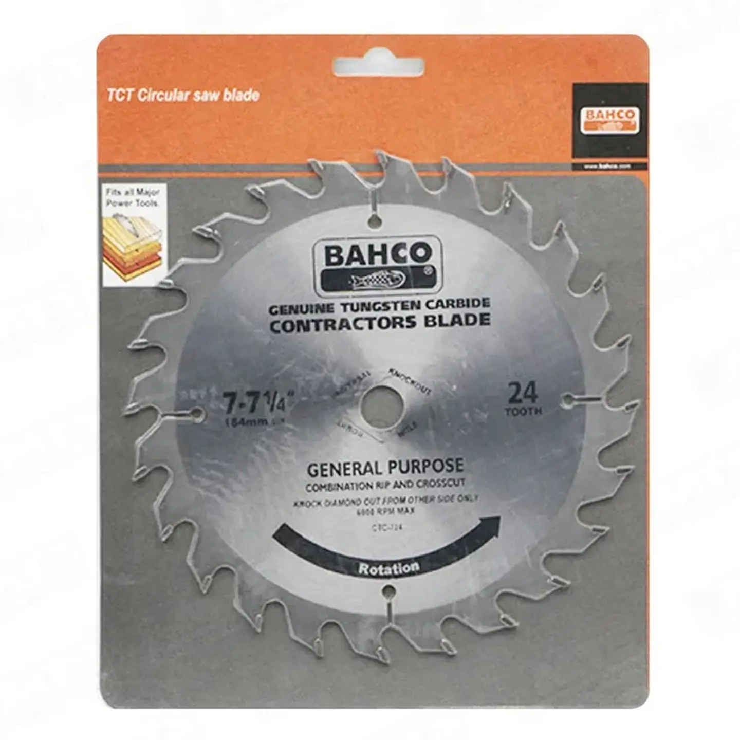 HOJA CIRCULAR BAHCO 7 1/4 X 24D CTC724 1