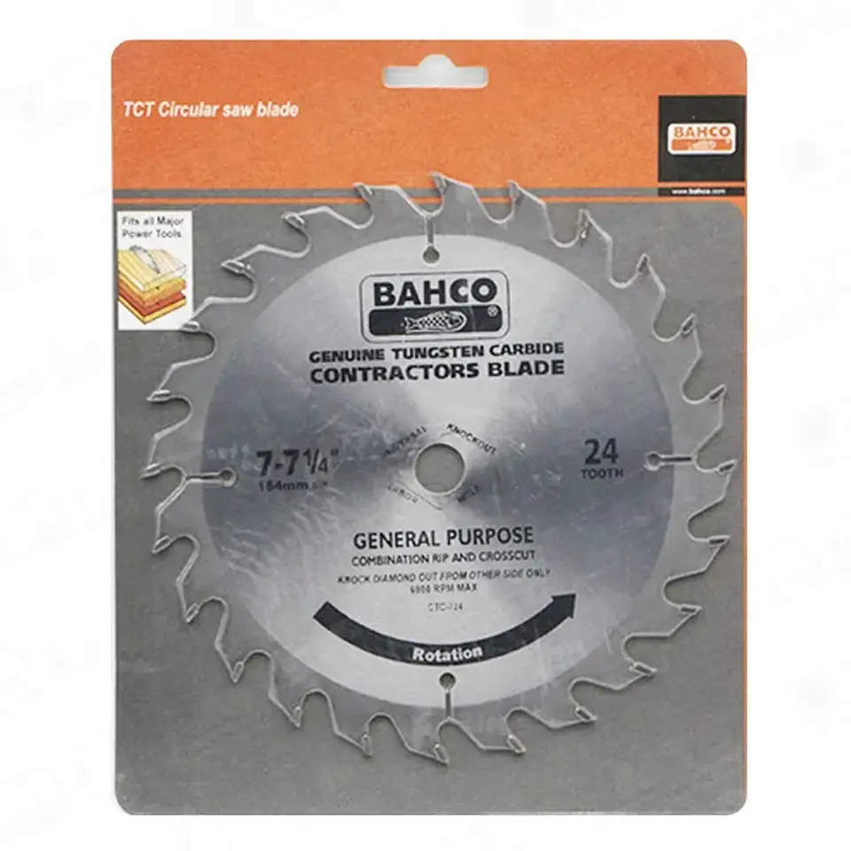 HOJA CIRCULAR BAHCO 7 1/4 X 24D CTC724 1