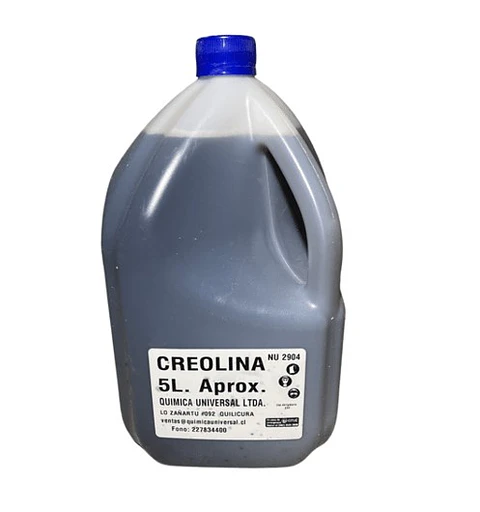 DESINFECTANTE CREOLINA BIDON 5L QUIMICA UNIVERSAL