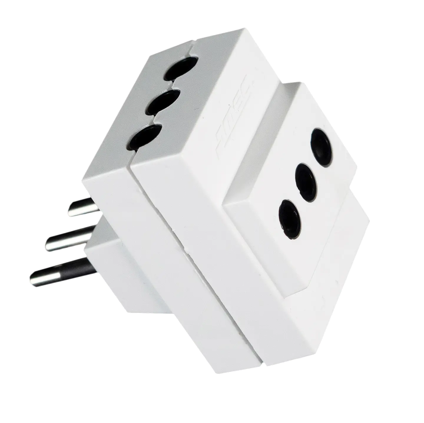 ENCHUFE MACHO TRIPLE MEC 1