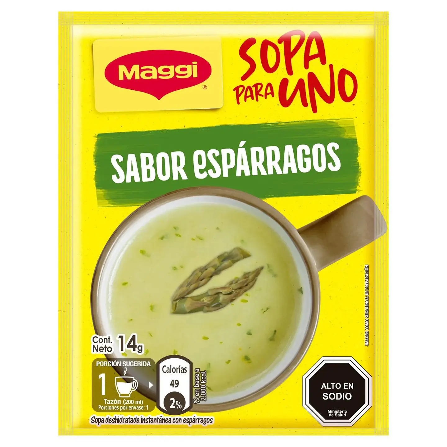 SOPA PARA UNO MAGGI ESPARRAGO 14GR 1