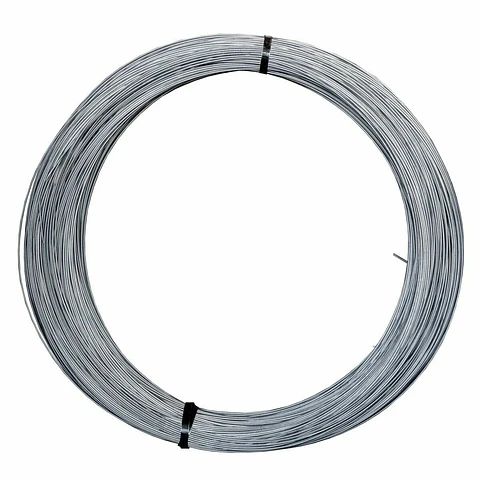 ALAMBRE GALVANIZADO N°14 ROLLO 25KG 910M