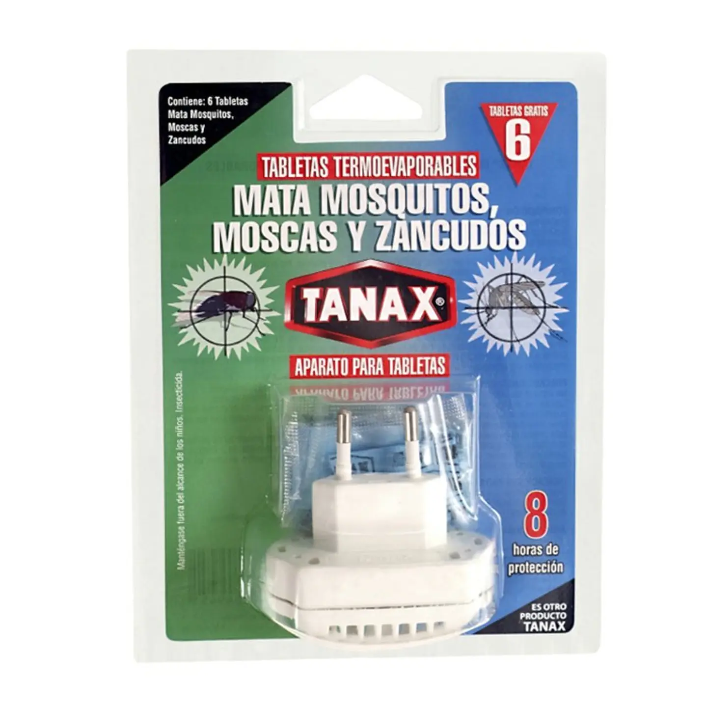 TANAX ENCHUFE ELECTRICO CON 6 TABLETAS 1