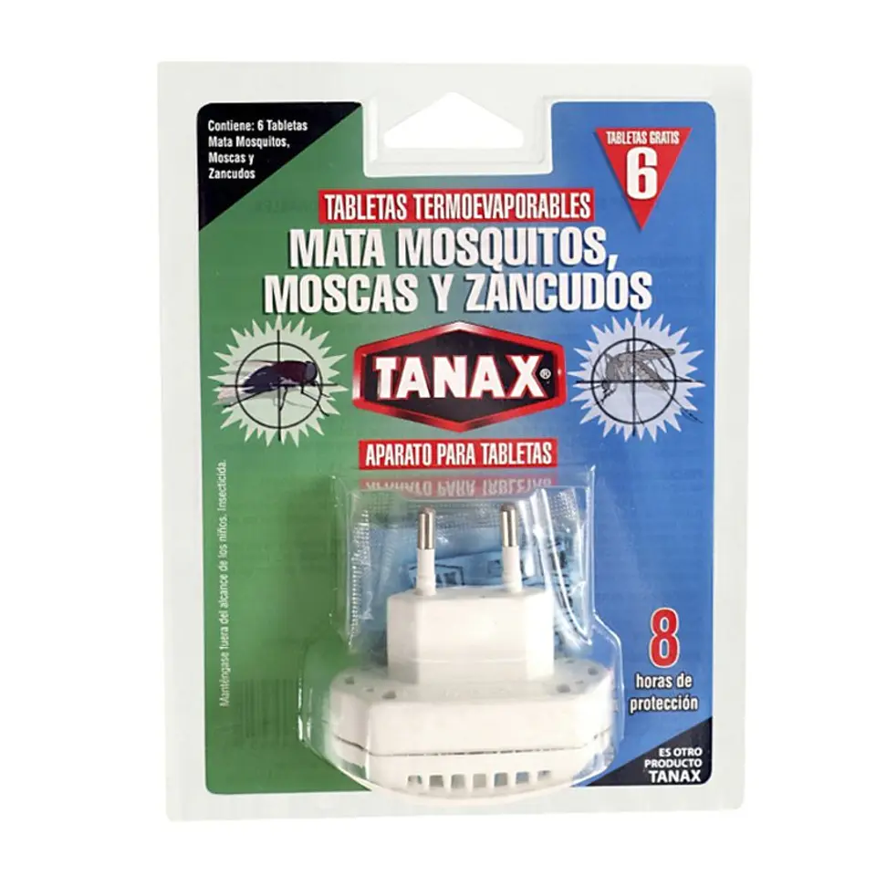 TANAX ENCHUFE ELECTRICO CON 6 TABLETAS 1