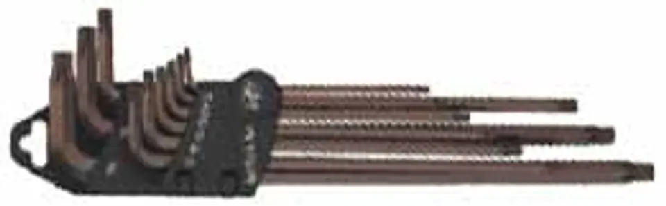JUEGO LLAVE TORX T10-T50 9 PIEZAS 1