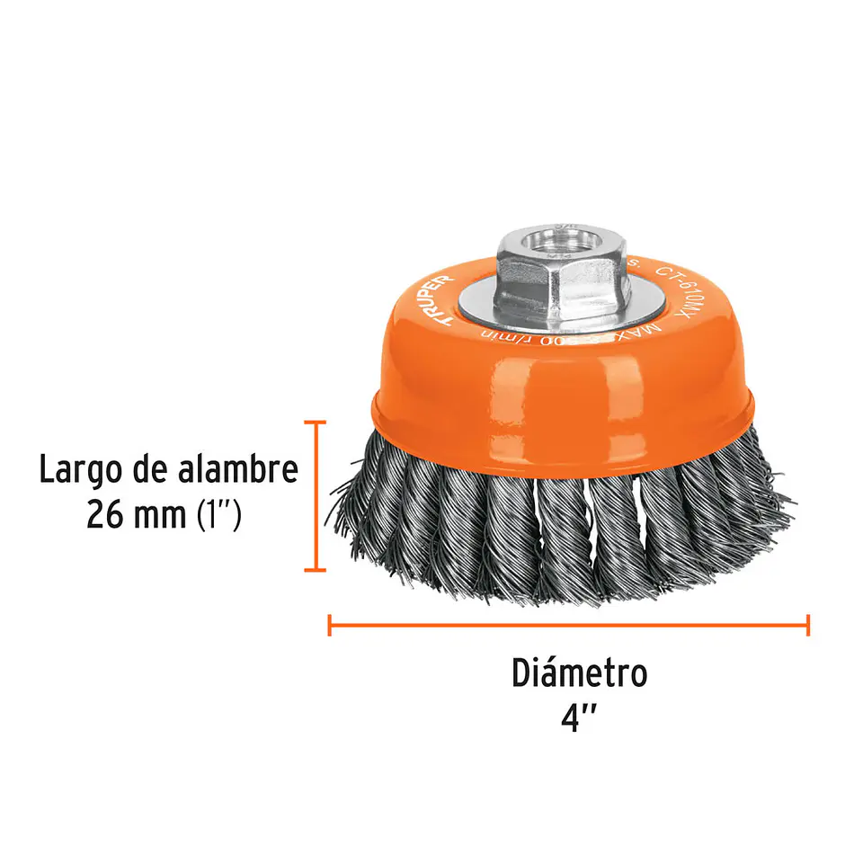 GRATA TRUPER COPA 4 TRENZADA 1