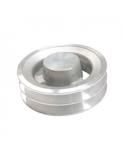 POLEA DOBLE ALUMINIO B2 8
