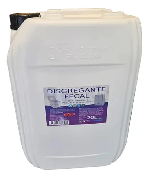 DESINTEGRANTE MATERIA FECAL 20L BAÑO QUIMICO