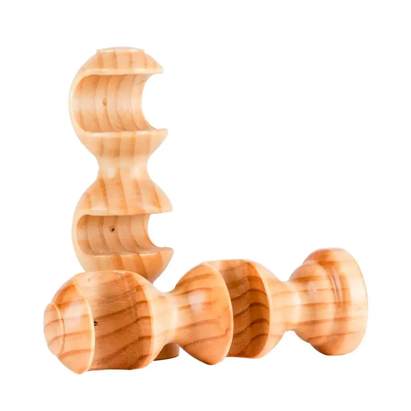 SOPORTE MADERA NATURAL LATERAL 28MM CADA UNO 1