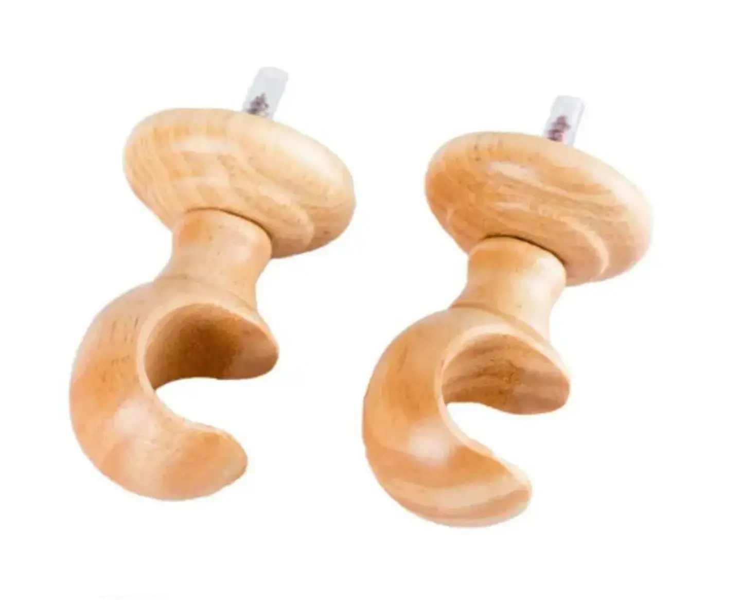 SOPORTE MADERA NATURAL SIMPLE 28MM CADA UNO 1