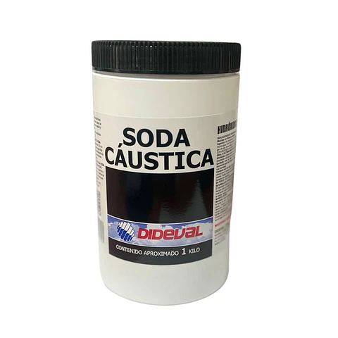 SODA CAUSTICA DIDEVAL POTE 1KG