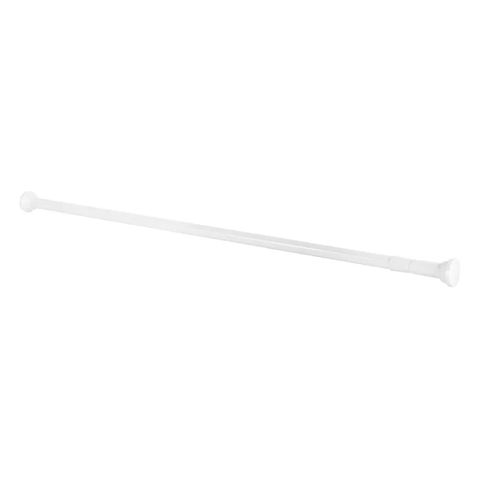 BARRA EXTENSIBLE CORTINA BAÑO 25MM ALUMINIO 1.10-2.00M 1