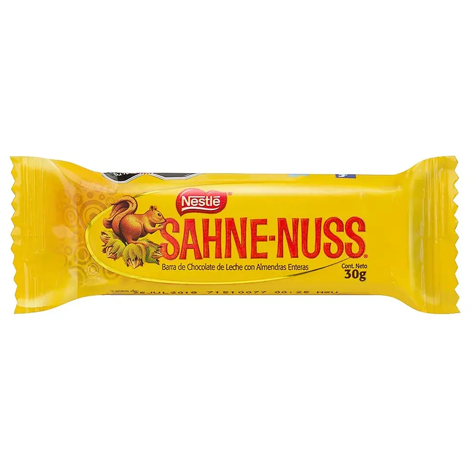 CHOCOLATE SAHNE NUSS 30GR 1