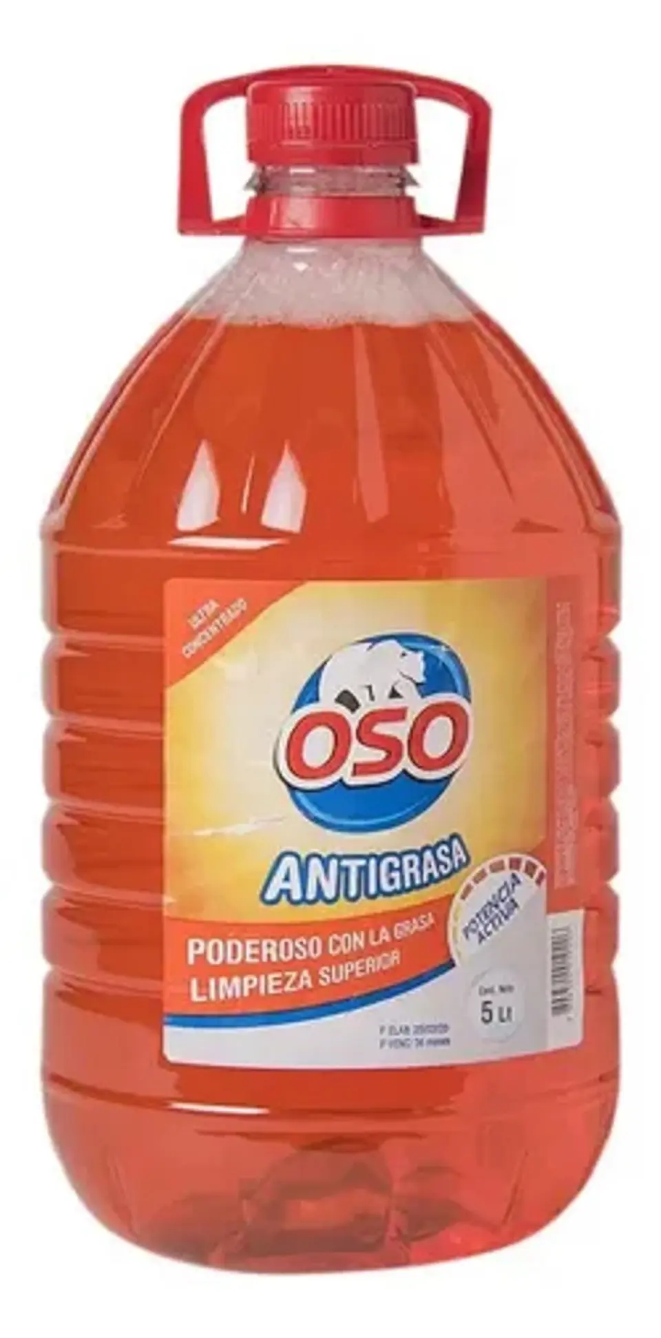 LIMPIADOR ANTIGRASA OSO 5LT 1