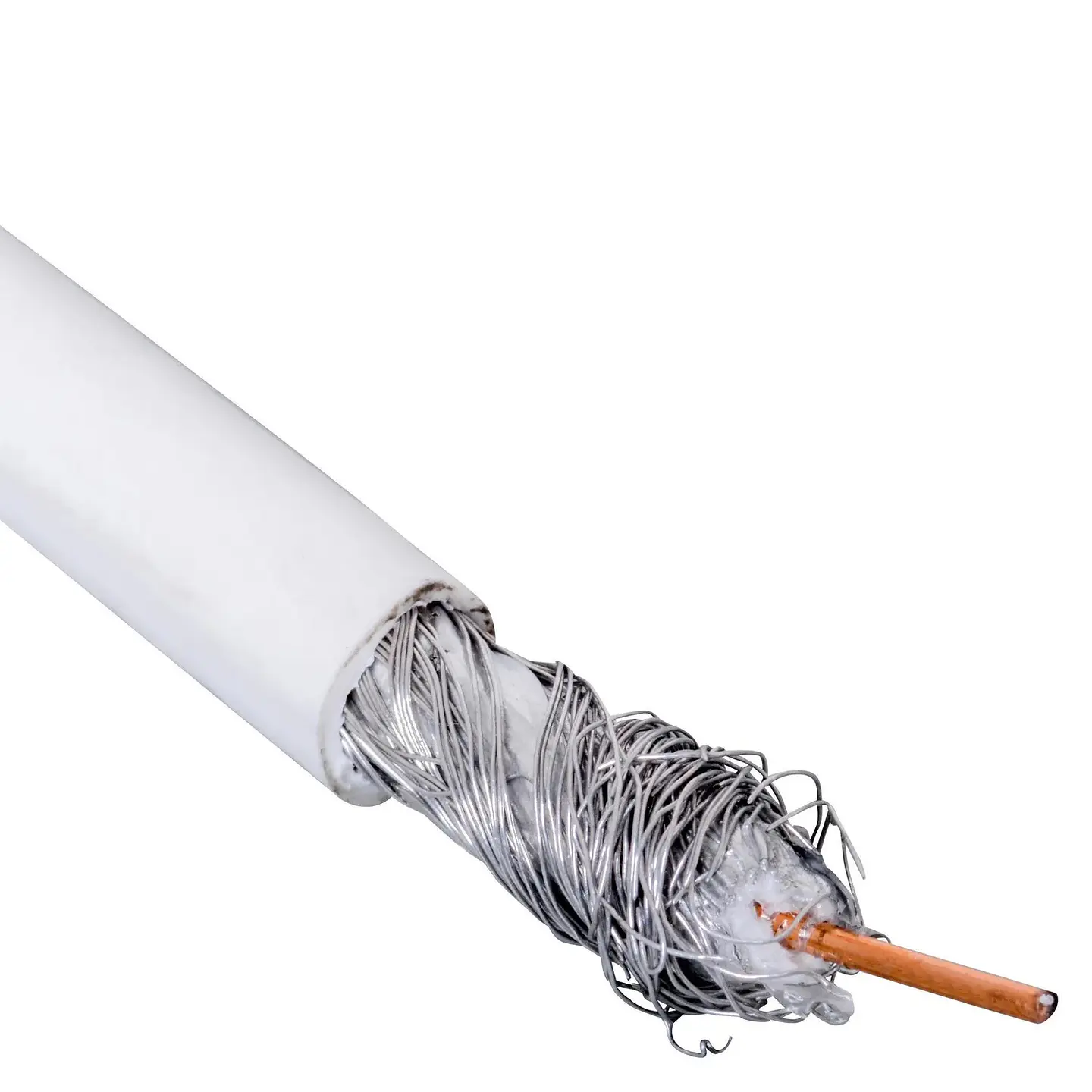 CABLE COAXIAL BLANCO 1