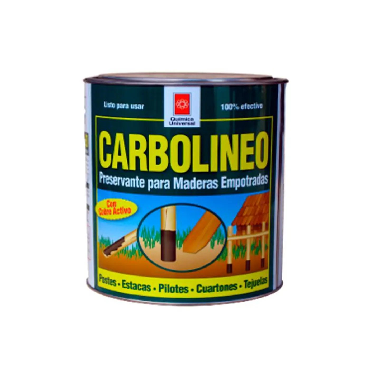 CARBOLINEO NEGRO 1L QUIMICA UNIVERSAL 1